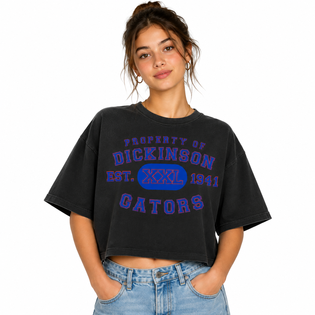 Dickinson Gators - Women's Property Boxy Tee