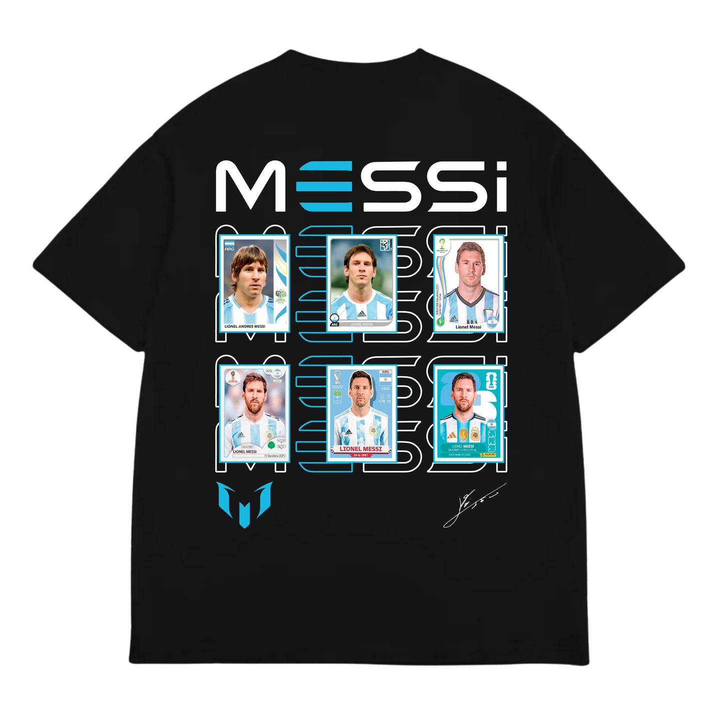 Lionel Messi Evolving FIFA Trading Card Tee - Adult