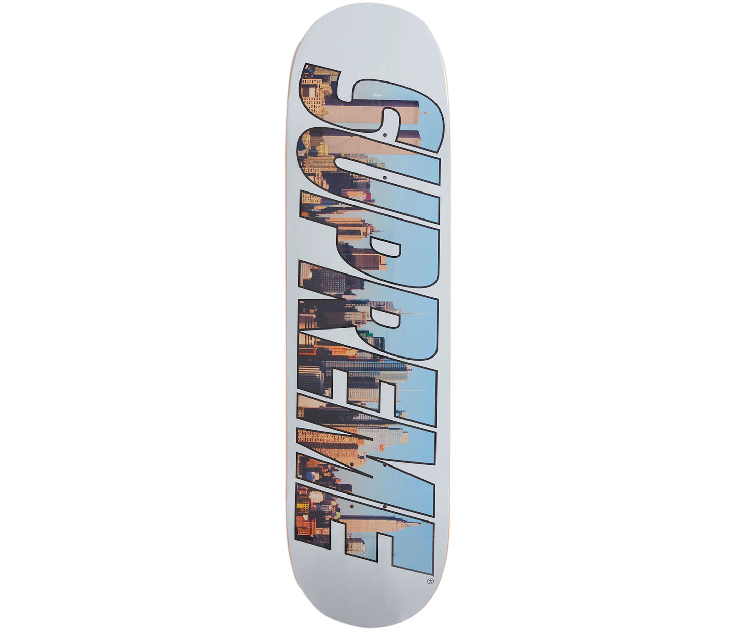 Supreme Gotham Skateboard Deck White FW23SB10
