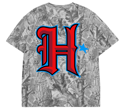 Houston Texans Red H-Town - Gray Camo
