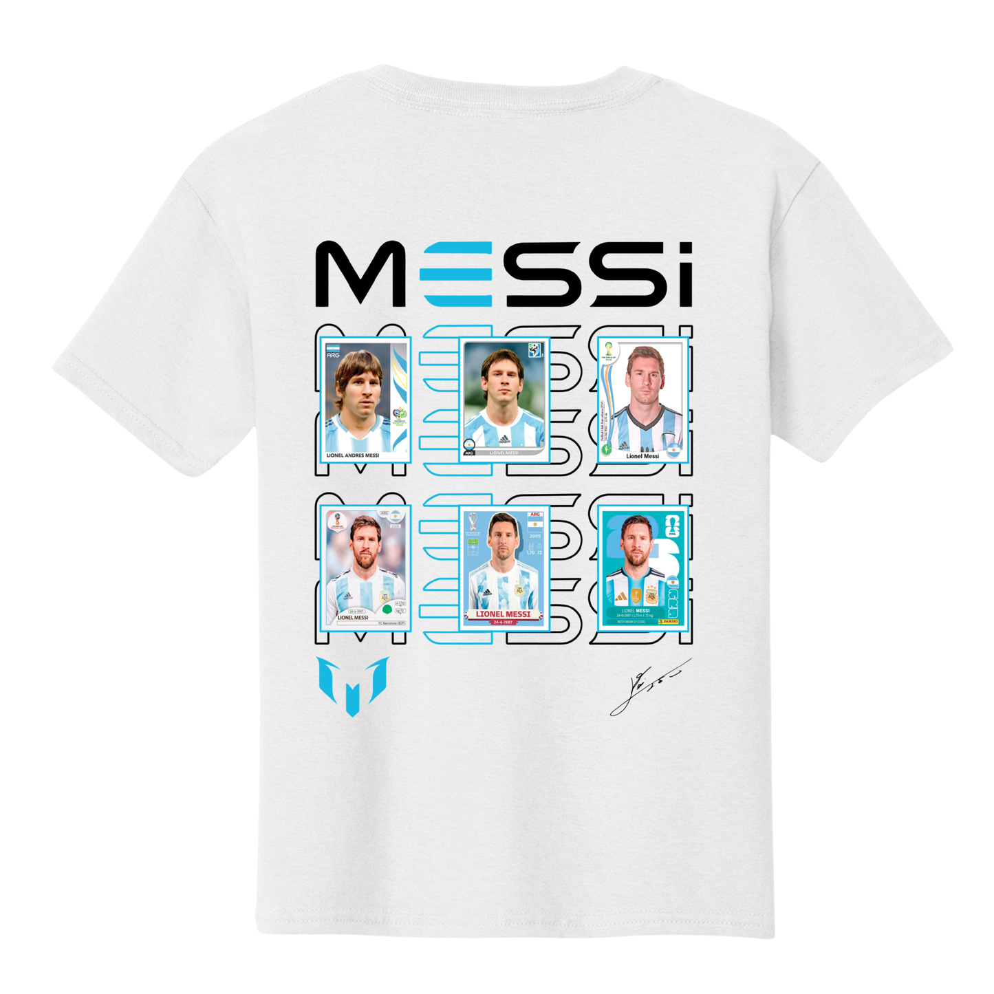 Lionel Messi Evolving FIFA Trading Card Tee - Adult