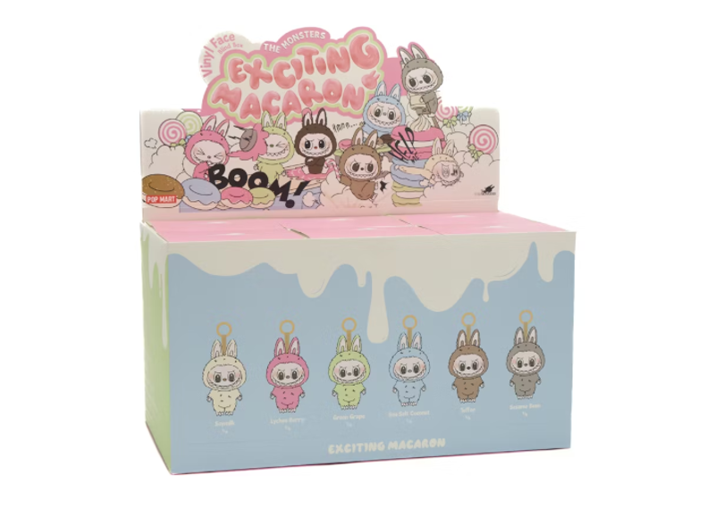 Pop Mart Labubu The Monsters Tasty Macarons Vinyl Face Sealed Individual Blind Box (1)