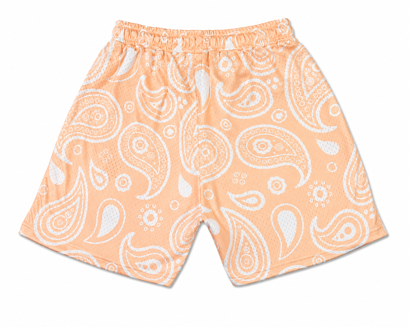 HOC - Peach Paisley Shorts