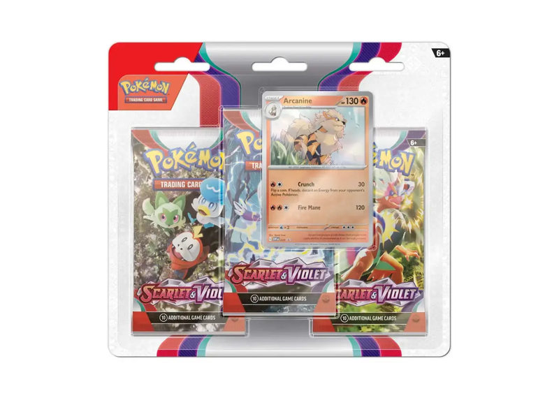 Pokémon - Trading Card Game: Scarlet & Violet 3pk Booster