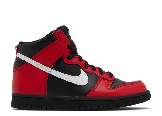 Dunk High GS Black University Red