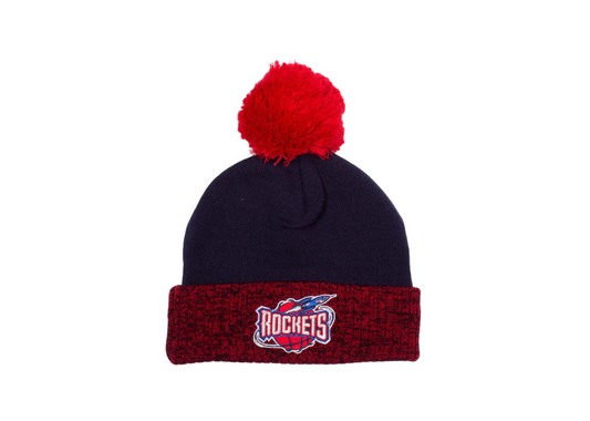 Houston Rockets HWC Two Tone Pom Beanie (Blue)