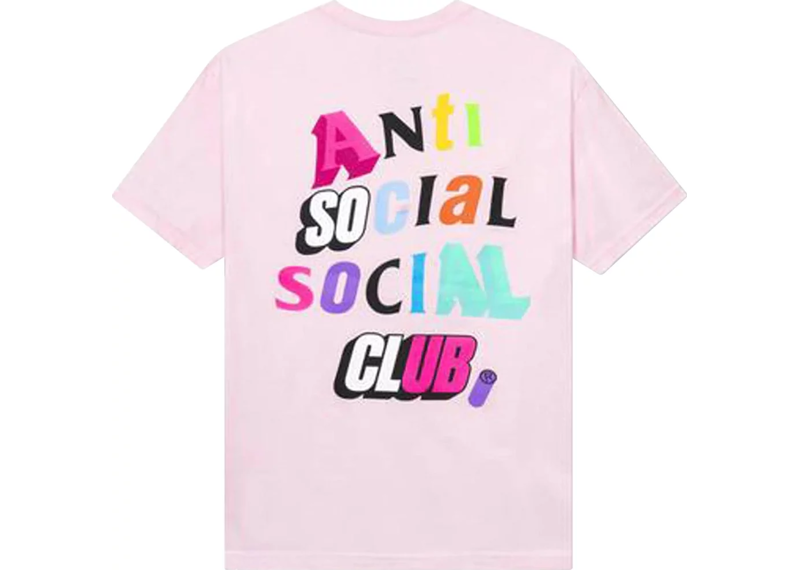 Anti Social Social Club The Real Me Tee Pink