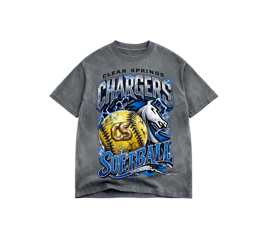 CS Softball Kids Premium Oversized Tee (Pre-Order)