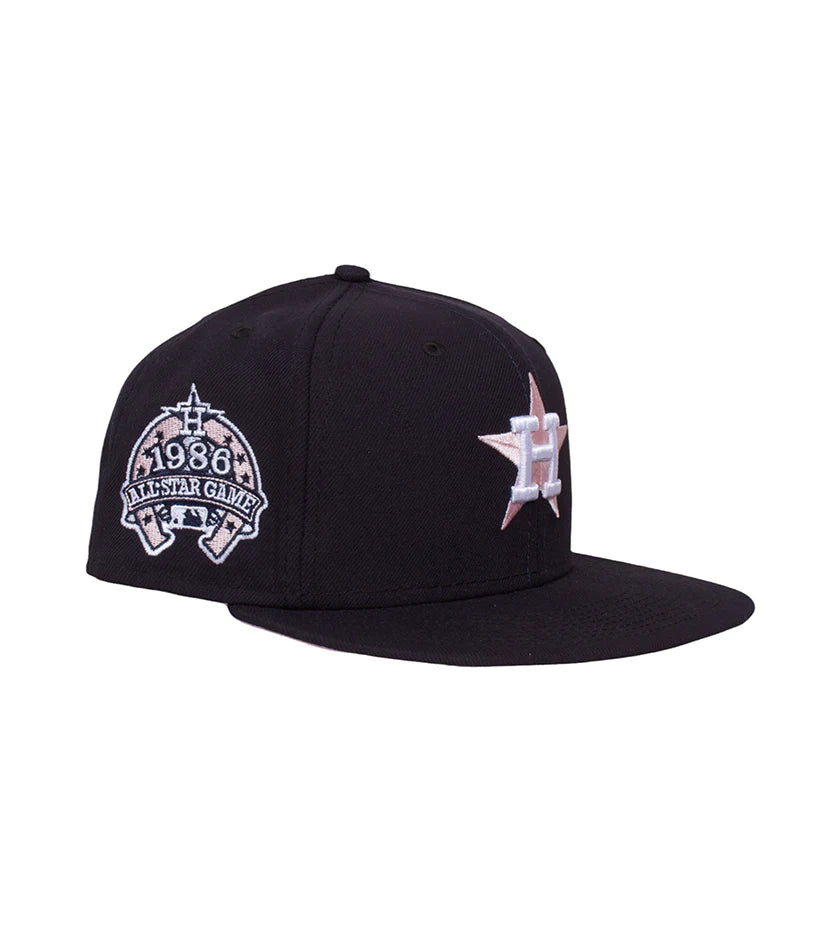 Proper x New Era Houston Astros 1986 All-Star Game 59Fifty (Navy / Pink)