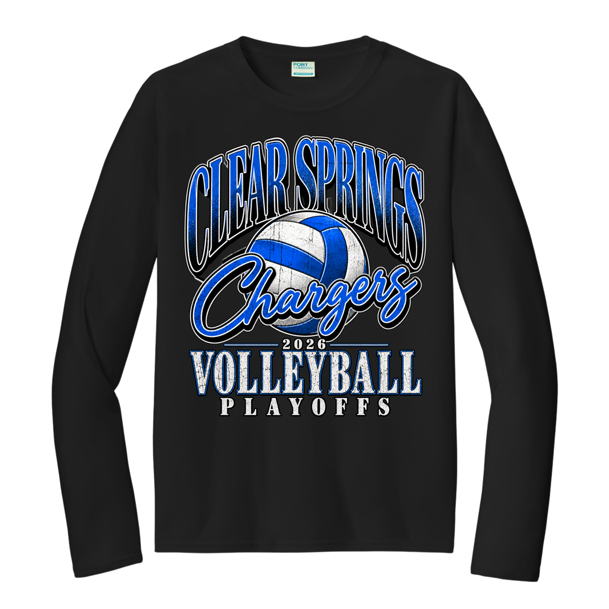 Clear Springs 2026 Volleyball Playoff DRI-FIT Long Sleeve - Team Edition (Pre-Order)