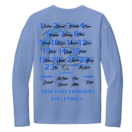 Clear Springs 2026 Volleyball Playoff DRI-FIT Long Sleeve - Team Edition (Pre-Order)