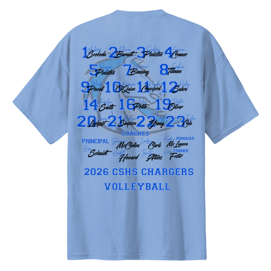 Clear Springs 2026 Volleyball Playoff Tee - Team Edition (Pre-Order)