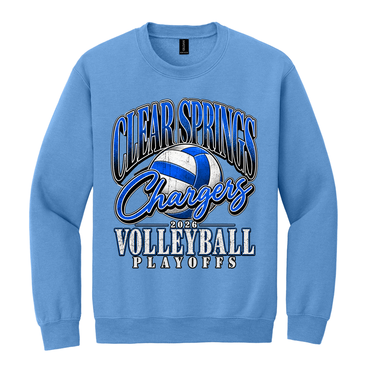 Clear Springs 2026 Volleyball Playoff Crewneck Sweatshirt - (Pre-Order)