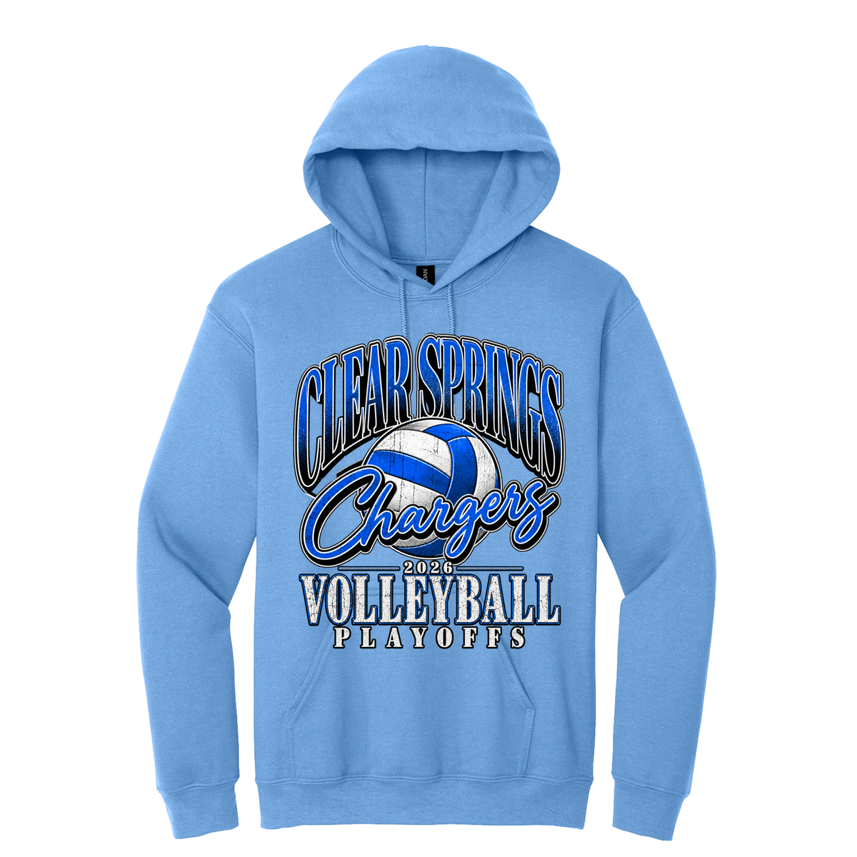 Clear Springs 2026 Volleyball Playoff Hoodie - (Pre-Order)