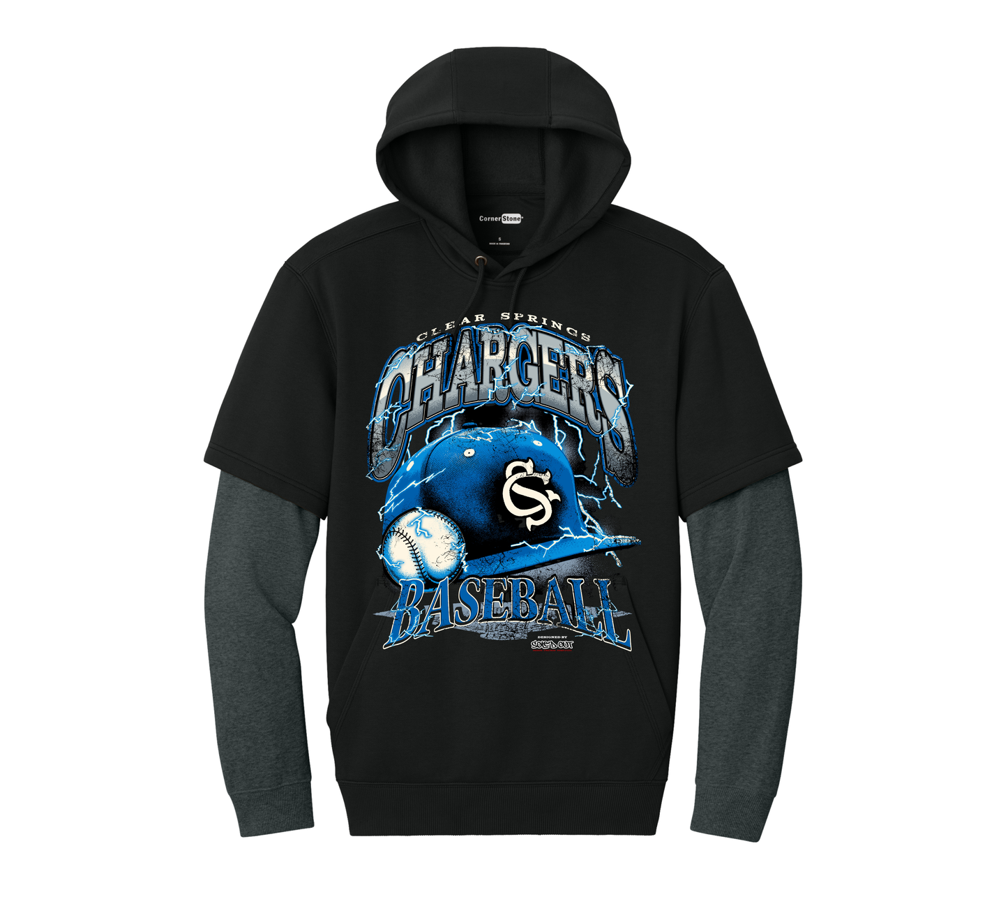 Clear Springs & Sole'd Out Collab. - Hoodie - Crewneck - Undersleeve (Pre-Order)