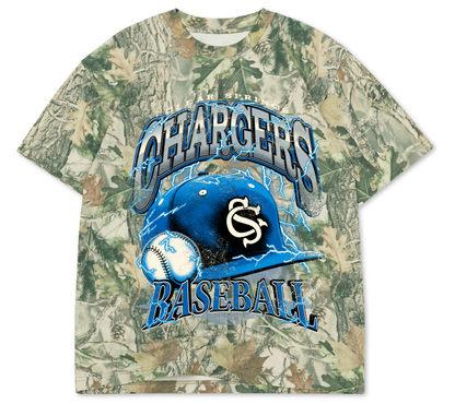 Clear Springs & Sole'd Out Collab. Tee - Baseball - Vintage Wood Camo (Pre-Order)