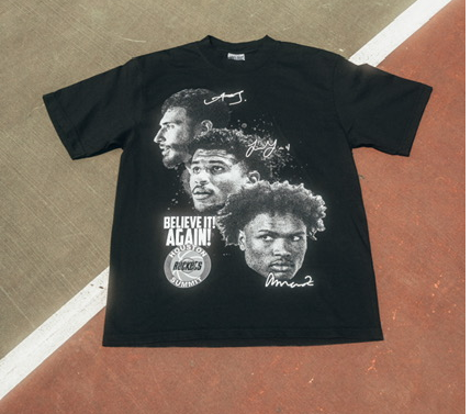 Houston Rockets 'Legends In The Making' Tee - Black Garment Dye