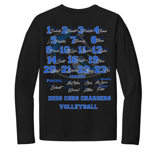 Clear Springs 2026 Volleyball Playoff DRI-FIT Long Sleeve - Team Edition (Pre-Order)