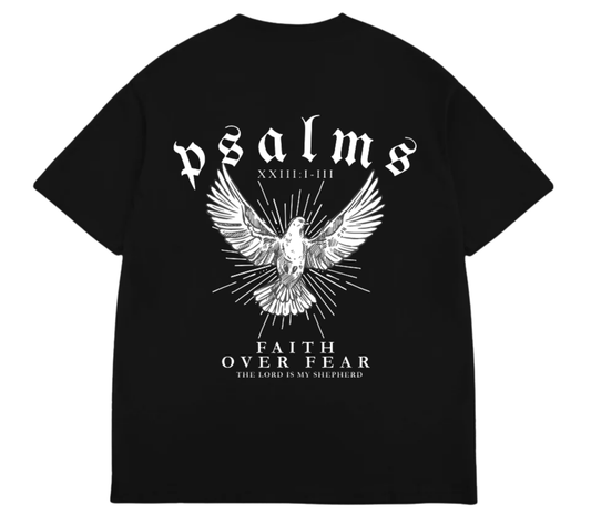 Faith Over Fear - Limo Black (Kids)