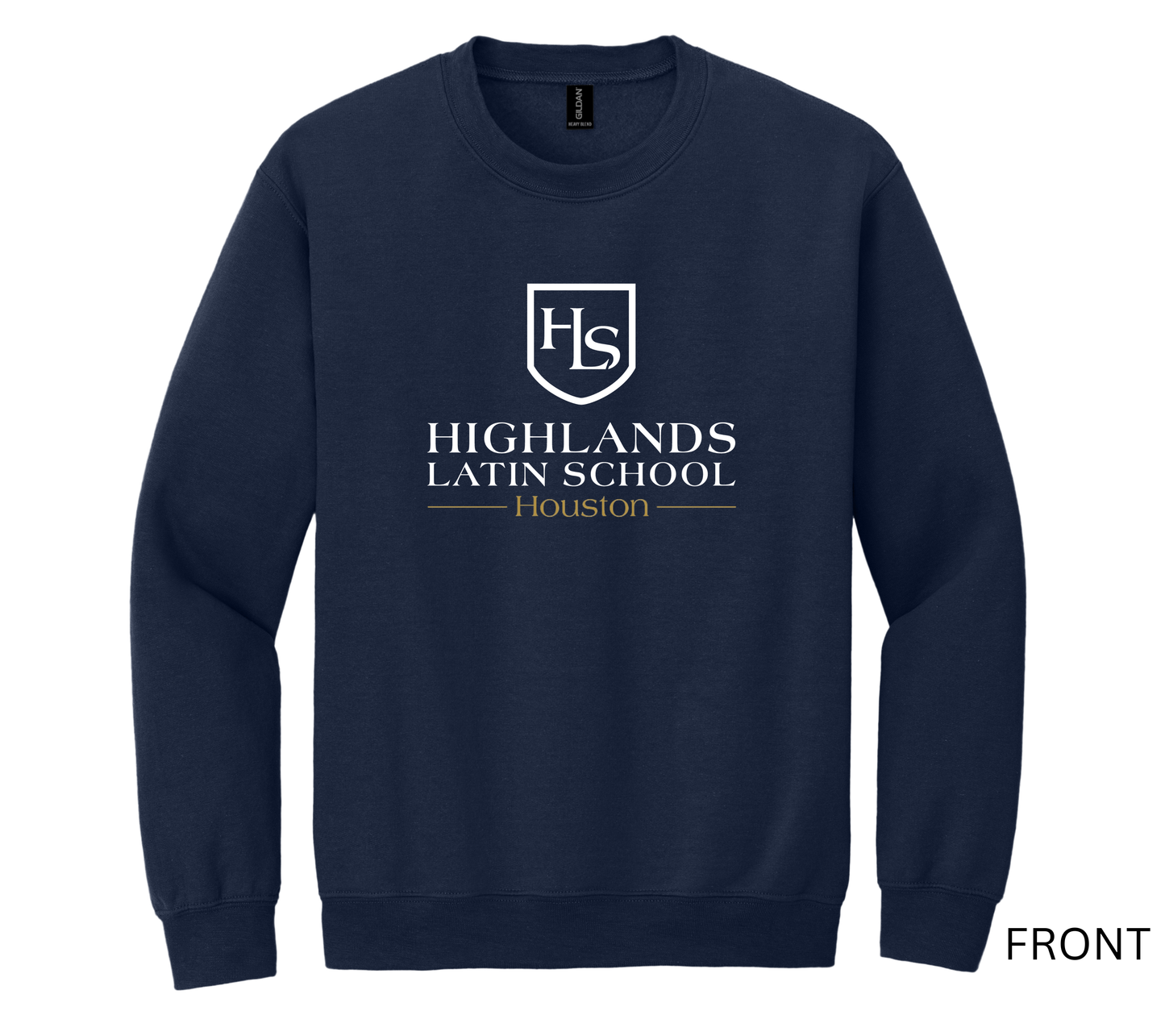 Adult - Highlands Houston Crewneck Sweatshirt - Navy
