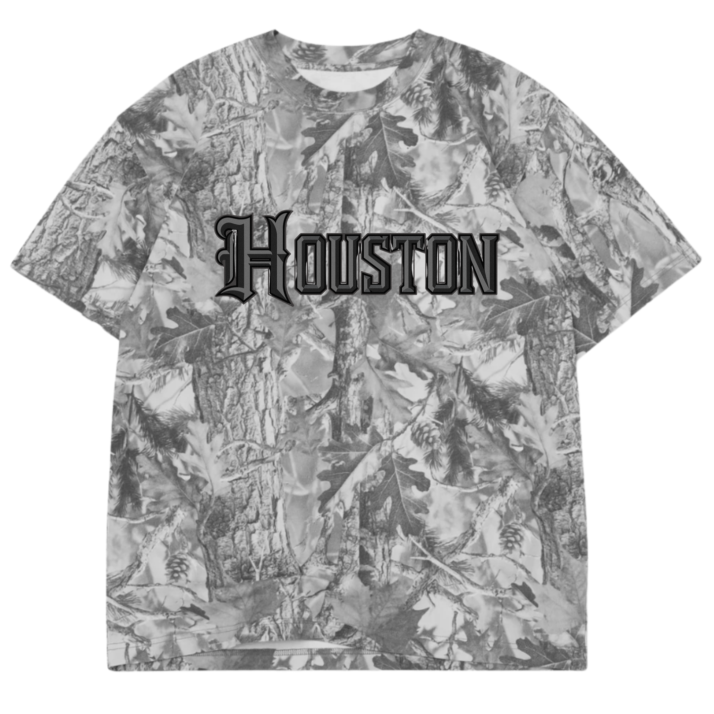 Houston "H" - Vintage Grey Camo (Kids)