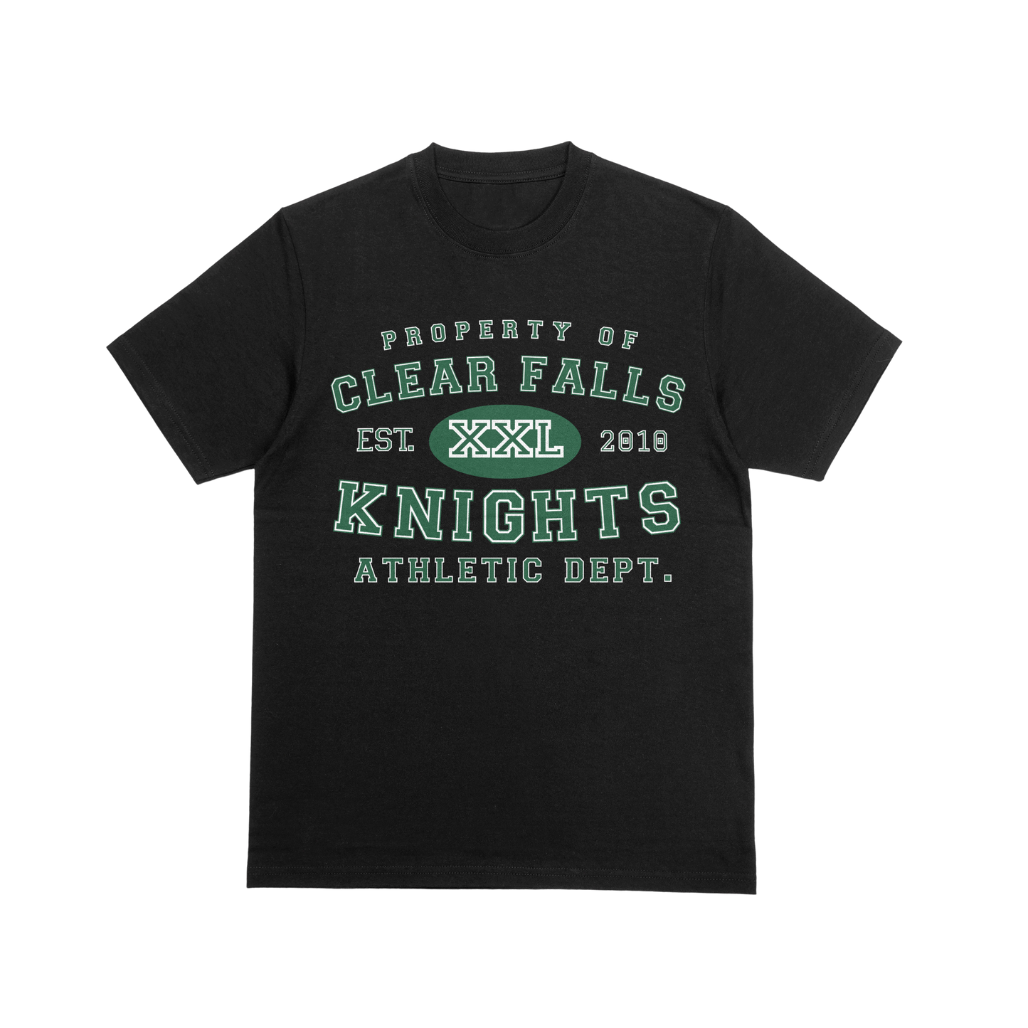 Clear Falls & Sole'd Out Collab. - Athletic Dept. Tee - Limo Black