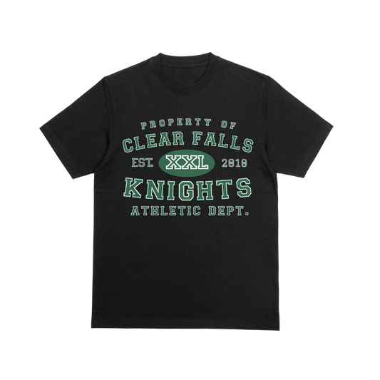 Clear Falls & Sole'd Out Collab. - Athletic Dept. Tee - Limo Black