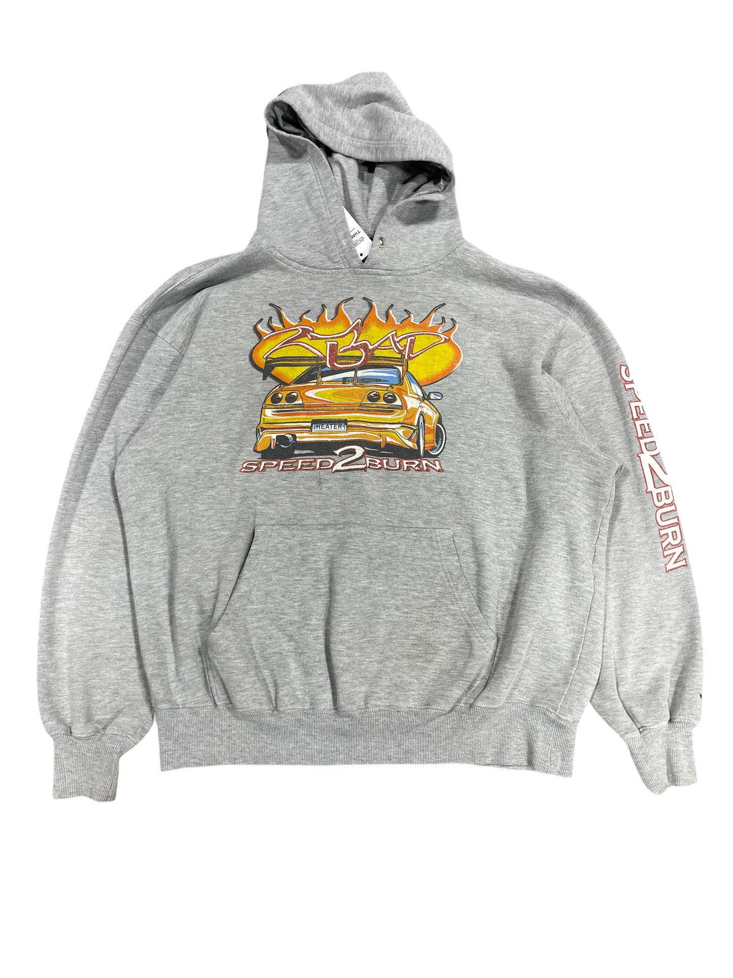 Speed 2 Burn Car Hoodie