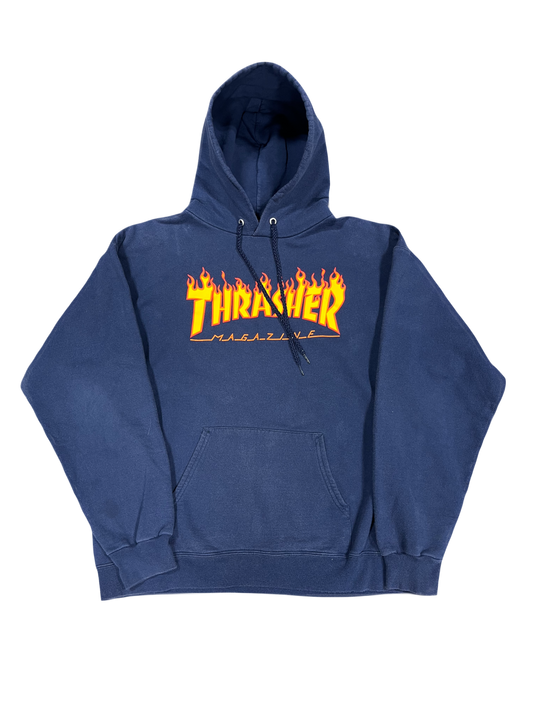 Thrasher Hoodie (Navy Blue)