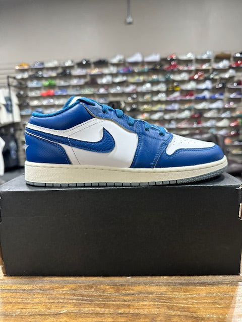 Jordan 1 Low SE Industrial Blue (GS) - Size 7Y (Pre-Owned)