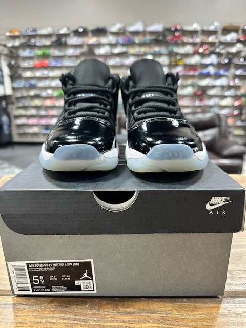 Jordan 11 Retro Low Space Jam (GS) - Size 5.5Y (Pre-Owned)