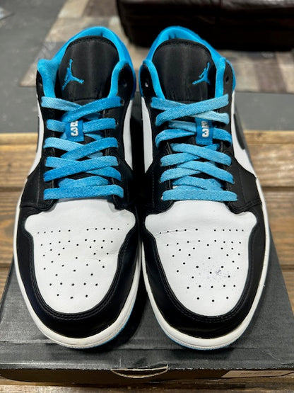 Jordan 1 Low Laser Blue - Size 12 (Pre-Owned)