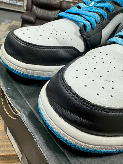 Jordan 1 Low Laser Blue - Size 12 (Pre-Owned)