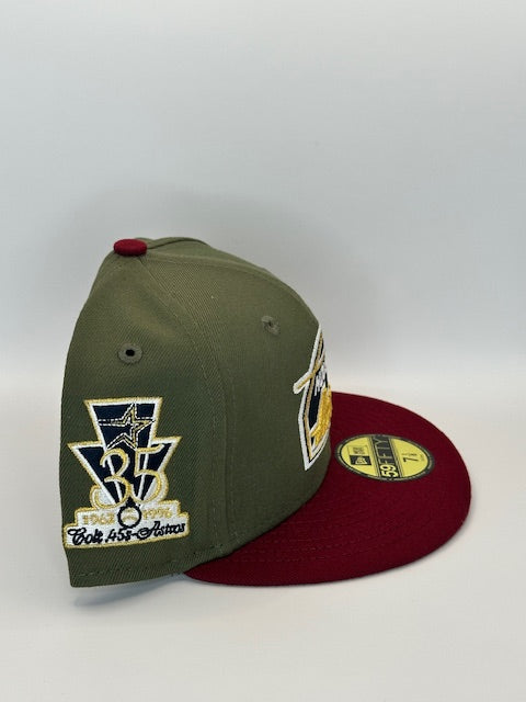Astros Olive Maroon Gold 35 Yrs