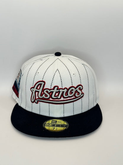 Astros Pin Stripe Red White Blue 2000 Ina Season