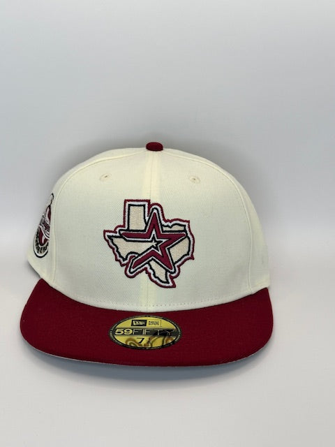 Astros Cream Maroon 45 Yrs