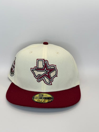 Astros Cream Maroon 45 Yrs