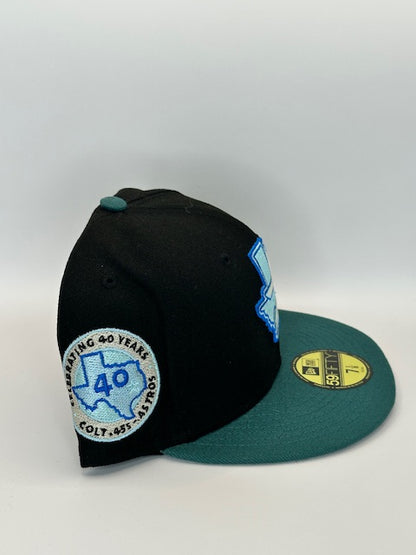 Astros Black Teal 40 Yrs Texas Star