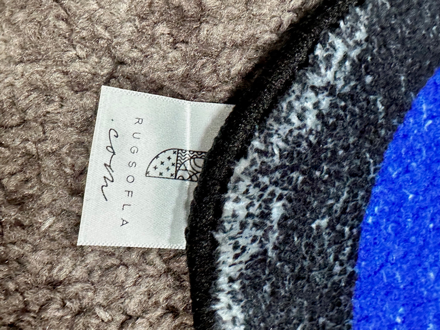 Takashi Murakami "Rainbow Flower" Inspired Rug - Rugs of LA - 30" by 29"