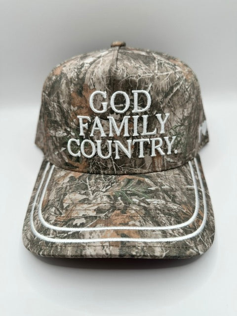 God Family Country Snapback - Camo