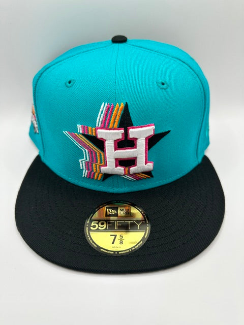 Houston Astros Repeating Star - Teal - 7 5/8