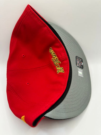 Houston Rockets Yellow Script 2X Champs - 7 5/8