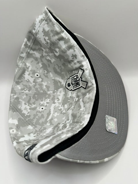 Houston Texans Salute-to-Service Digital Grey Camo - 7 5/8