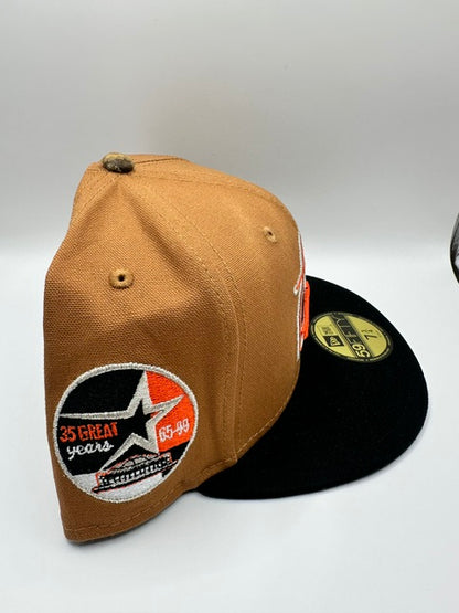 Houston Astros Khaki 35 Grt Yrs - 7 3/4