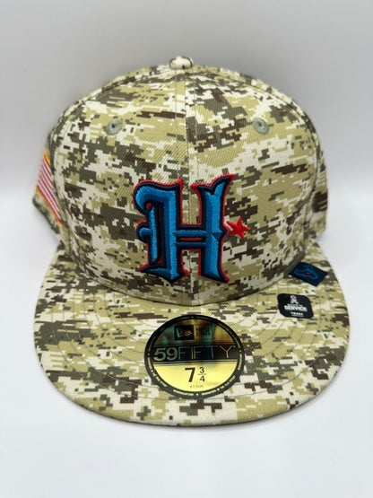 Houston Texans Salute-to-Service Digital Desert Storm - 7 3/4