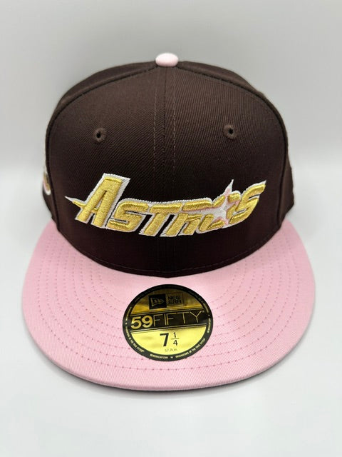 Houston Astros Gold Brown Pink - 7 1/4