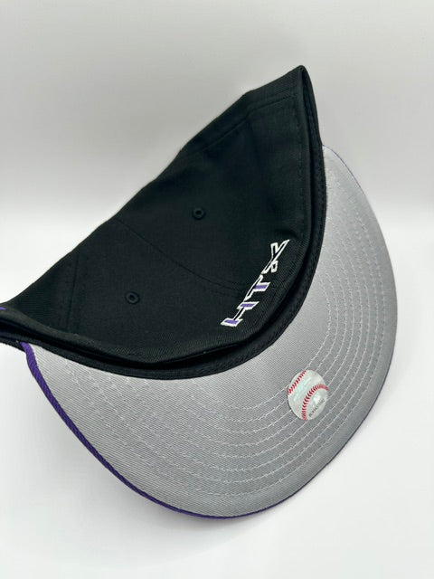 Houston Astros Space City HTX Black Purple - 7 1/4