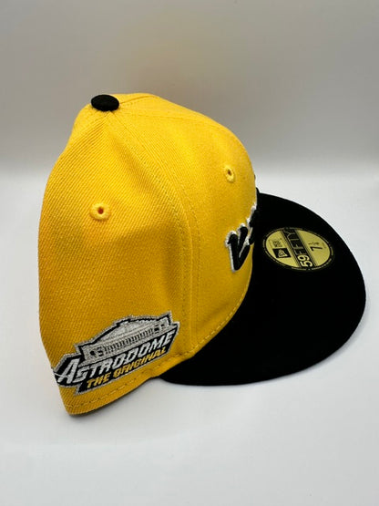 Houston Astros Yellow Black Japanese Kanji "Houston" - 7 1/4