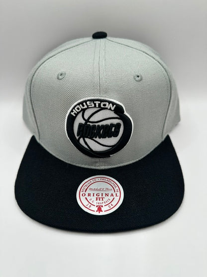 Houston Rockets Grey-Black Snapback