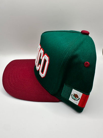 Mexico Flag Patch Snapback